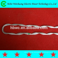 High quality galvanized steel preformed dead end clamp,preformed guy grip,cable clamp